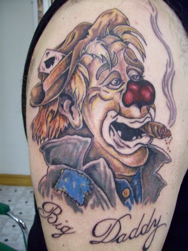 Clown tattoos are scary Video Treats