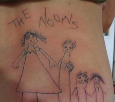 Kids drawing Worst tattoos funny tattoos awful bad great awesome