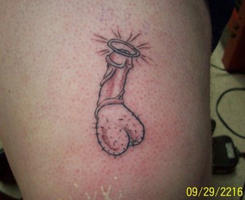 Funny Penis Tattoos 22