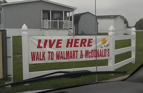 Wow! That's where I want to live! Easy Street! funny pictures, walmart, mcdonald's, easy street, awkward family photos, strange, random