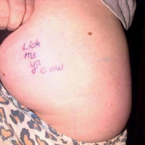 Bilderesultat for wtf bad tatoo