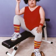 woman working out and smoking bad glamor shots Balls door knocker funny pictures weird pictures pics awkward family photos bad tattoos worst tattoos stupid people bad family photos funny family pics random strange