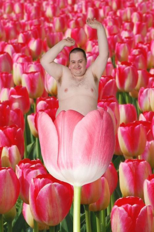 Why we don't let Terry pick out the backdrops for his school pictures no more. Bad Glamor Shots Fat Boy in Tulip Balls bad school yearbook pics funny pictures weird pictures pics awkward family photos bad tattoos worst tattoos stupid people bad family photos funny family pics random strange