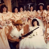 shotgun wedding vintage wedding ceremony Funny Wedding Pictures Bad Wedding photos worst wedding pic ugly wedding dresses drunk bride groomsmen awkward family photos bad family bridesmaid dresses wedding receptions wedding djs russian wedding worst tattoos bad tattoos