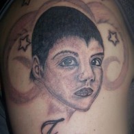 Justin Bieber Portrait Tattoo bad tattoos terrible awful ugliest tattoos wtf tattoos, horrible tattoos funny tattoos awkward family worst tattoos photos crazy people weird people stupid humor redneck humor photobombs