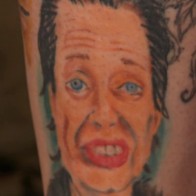 Bad Steve Buscemi tattoo bad tattoos, terrible tattoos, awful, ugliest tattoos, wtf tattoos, horrible tattoos, funny tattoos, bad family photos, worst family,awkward family, worst tattoos photos, crazy people, weird people, stupid humor, redneck humor, photobombs