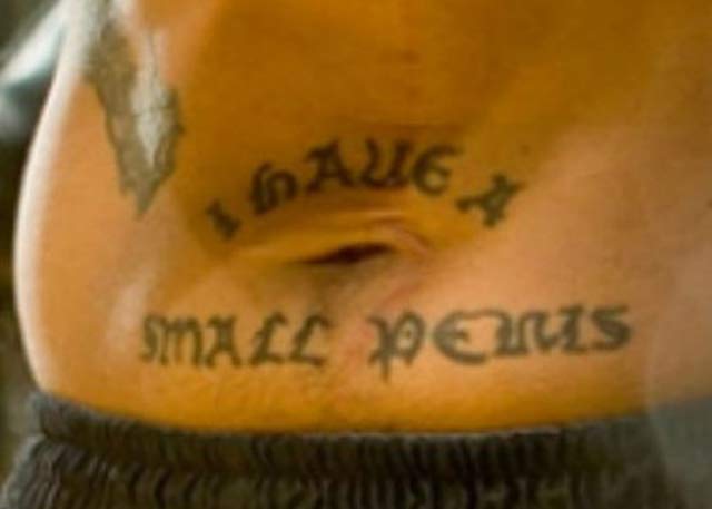 I Have A Small Penis Tattoo 46