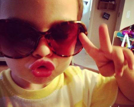 Team Jimmy Joe — 20 Cute Babies & Kids That've Mastered the Selfie