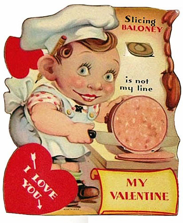 34 Vintage Creepy Valentines Day Cards For Crazy Romantics 8. 