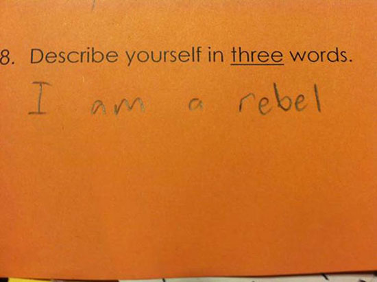 Funny Test Answers from Smart Ass Kids: Borderline Genius