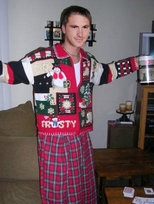NASCAR Drivers and their Ugly Christmas Sweaters