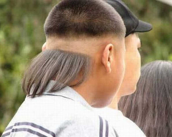 Bilderesultat for funny haircut