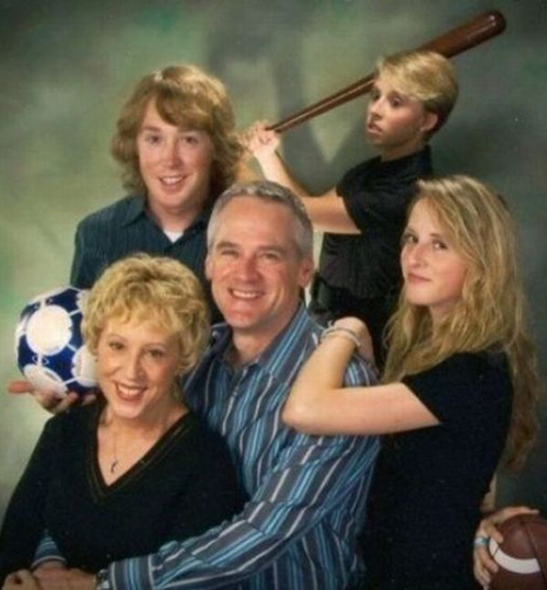 Bilderesultat for worst family pic