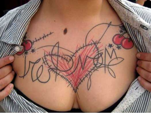 Mess on Chest – The Worst Bad Tattoos, The Ugliest Regrets, too.