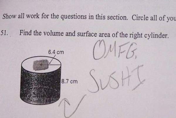 Smart Ass Math Problem Reply 31 Hilarious Test Answers from Smart Ass Kids | Team Jimmy Joe