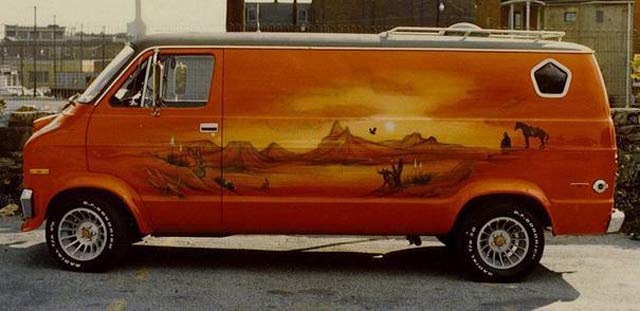 Rock N Roll On Wheels The 1970 S Custom Van Craze Team