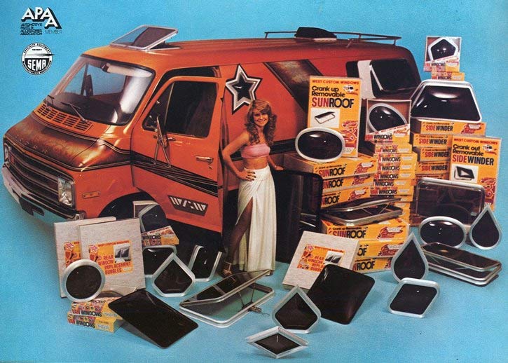Rock N Roll On Wheels The 1970 S Custom Van Craze Team
