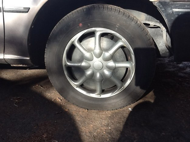 Wheel covers, hubcaps that with what looks like penises ~ You have such a dirty mind