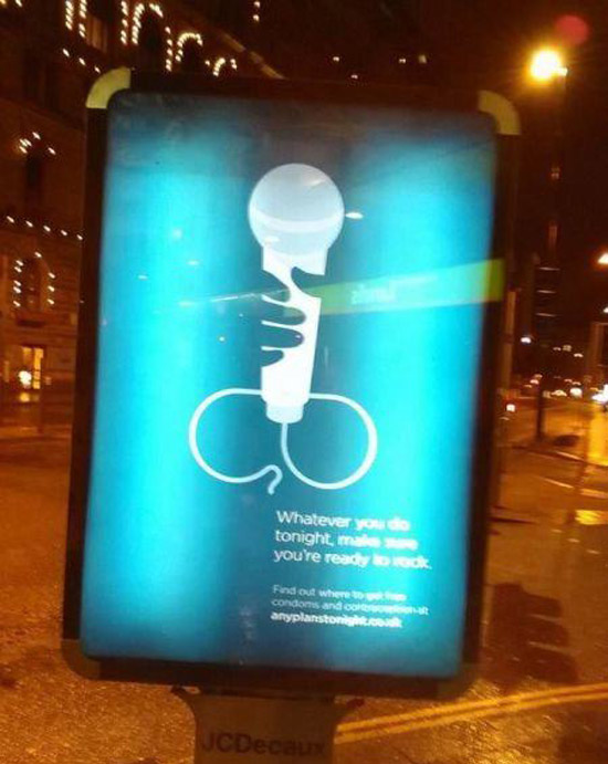 Poser illustration of hand holding a microphone that looks like a penis and balls ~ You have such a dirty mind