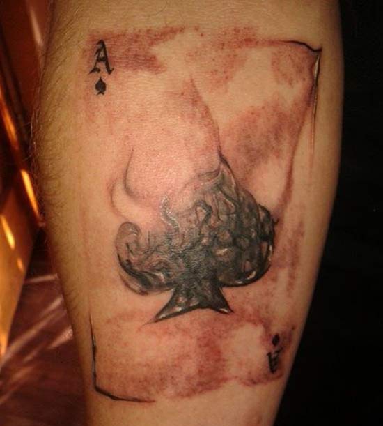 Bilderesultat for ace of spades tattoo