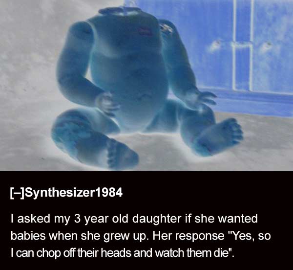 27 More of the Creepiest Things Kids Told Their Parents